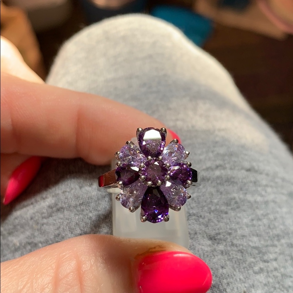New Amethyst  Women’s Ring size 7.5